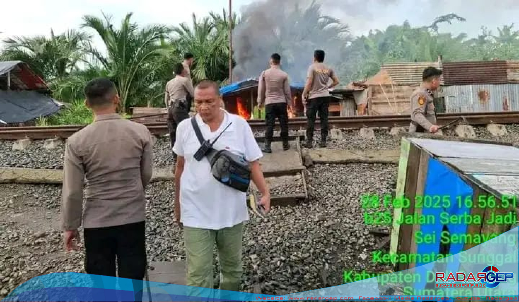 Membandel, Polsek Sunggal Kembali Grebek Barak Narkoba di Serbajadi Sunggal